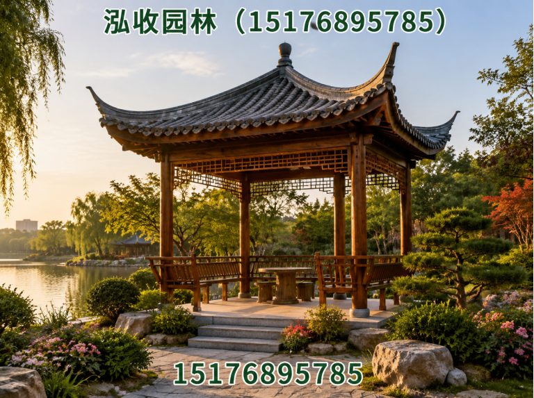 营口京津冀防腐木工程展示图